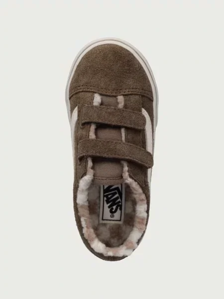 Vans Old Skool V маратонки за деца кафяво