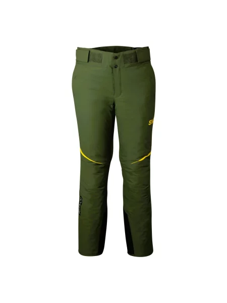 Spodnie dresowe Phenix skórzane zielone