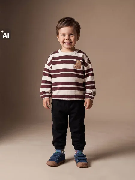 Sinsay Jogger kalhoty s prošíváním černá