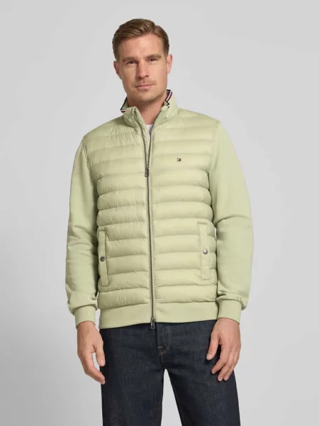 Kurtka pikowana o kroju regular fit z różnie strukturyzowanego materiału Tommy Hilfiger