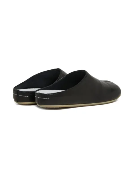 Klapki mules dziecięce Mm6 Maison Margiela czarne