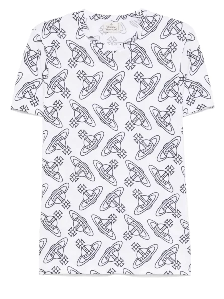 Piżama Vivienne Westwood z nadrukiem biała