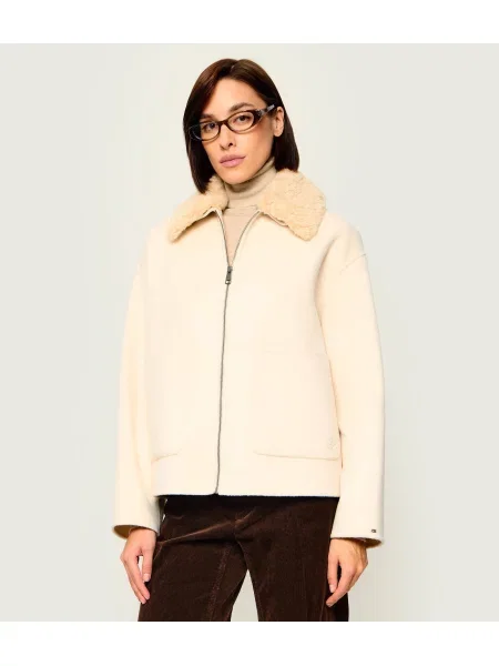 Tommy Hilfiger De lână geacă | shearling