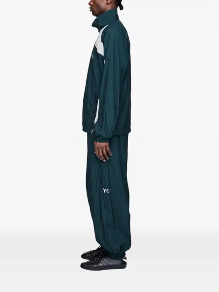 Geacă Y-3 cu dungi verde