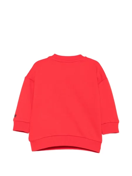Sweter dziecięcy Moschino czerwony