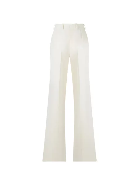 Pantaloni Alberta Ferretti alb