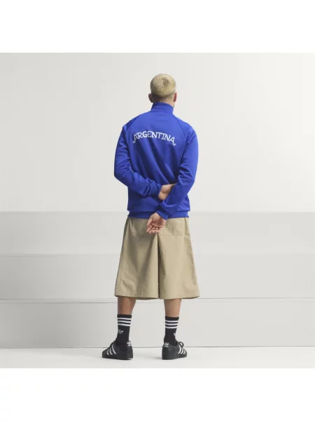 ADIDAS PERFORMANCE Sportovní bunda AFA / žlutá / bílá modrá