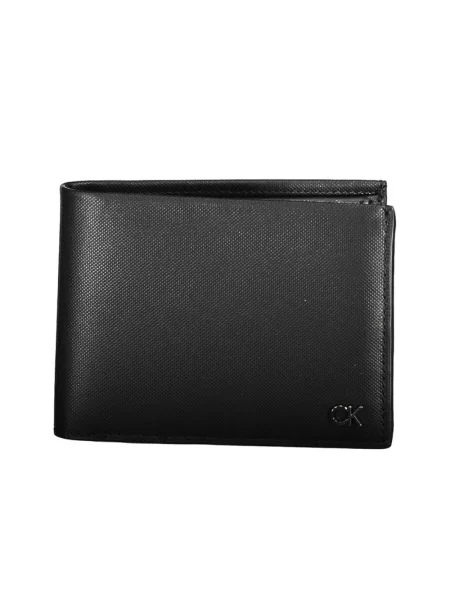Portfel Calvin Klein skórzany czarny