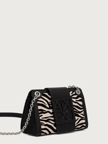 Armani Exchange сумка крос-боді з імітації замші