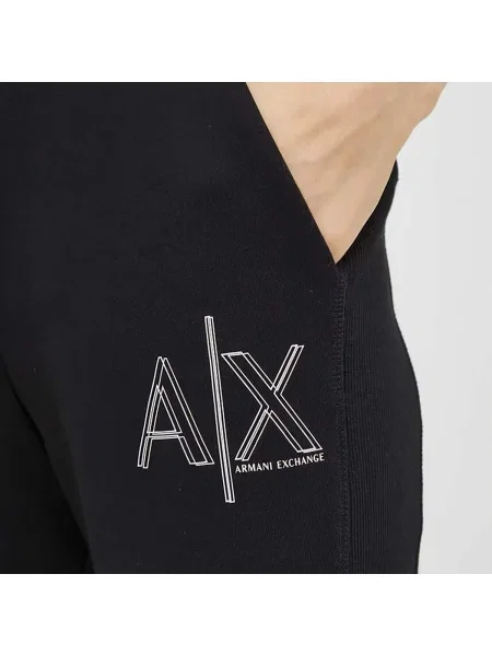 Armani Exchange Pantaloni de trening negru