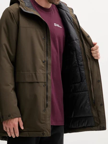 Куртка Jack Wolfskin зеленая