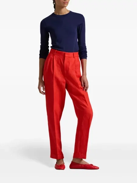 Kostiumas marškinėliai Polo Ralph Lauren satininis iki kelių balta