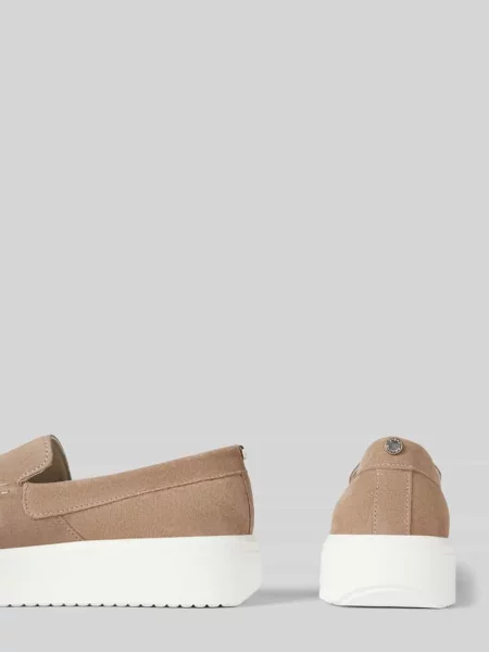 Mokasyny z fakturowaną podeszwą model ‘FLETCHER’ Steve Madden