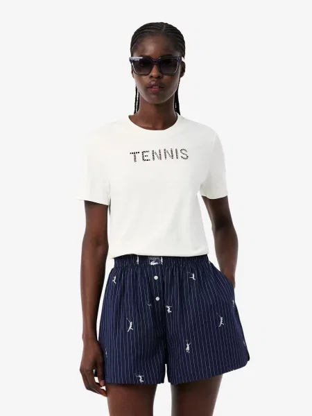 Футболка Lacoste белая