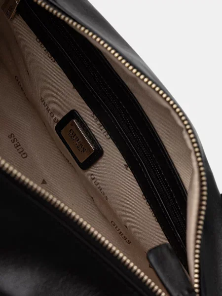 Кожаная сумка-багет Guess