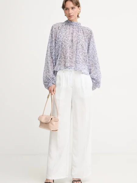 Patrizia Pepe Blugi | Relaxed fit alb