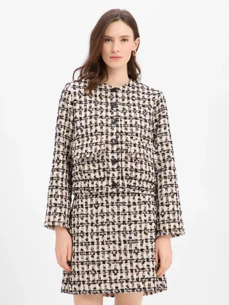 Żakiet o kroju regular fit z efektem bouclé model ‘Jenifer’ Joop! beżowa