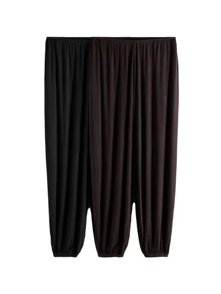The Set Pantaloni maro închis negru
