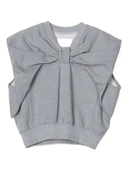 Podkoszulka 3.1 Phillip Lim z kokardką szara