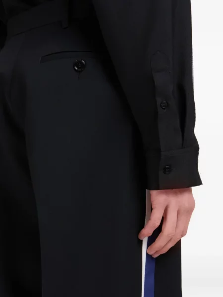 Pantaloni Marni de lână negru