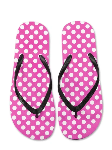 Șlapi Frogies cu buline negru