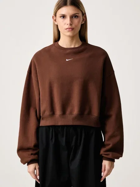 Флийс полар Nike Sportswear кафяво