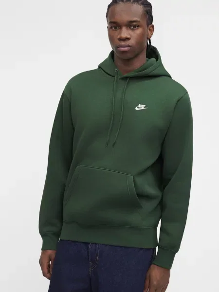 Nike Sportswear Mikina CLUB' zelená