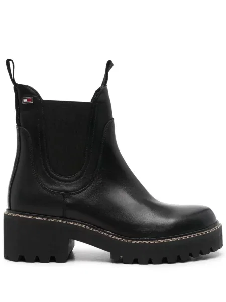 Botine chelsea Tommy Hilfiger din piele negru