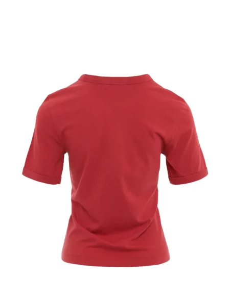 Tricou Rag & Bone cu imagine roșu