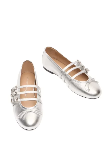 Balerini Stuart Weitzman argintiu