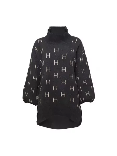 Dzianinowy sweter Hést czarny