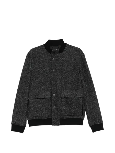 Яке Canali с десен рибена кост сиво