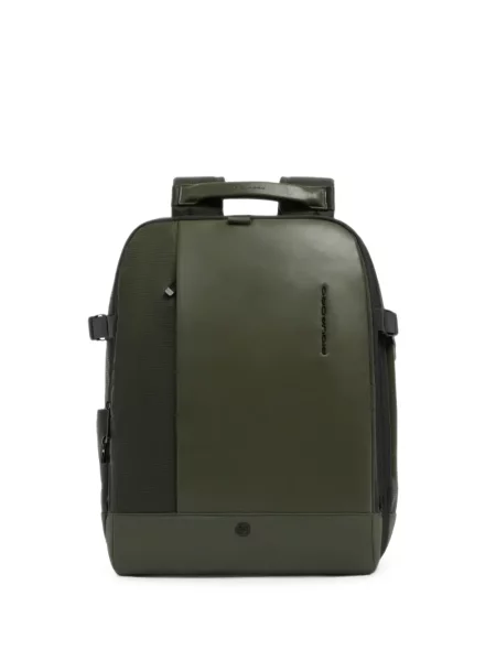 Rucsac Piquadro cu autograf verde