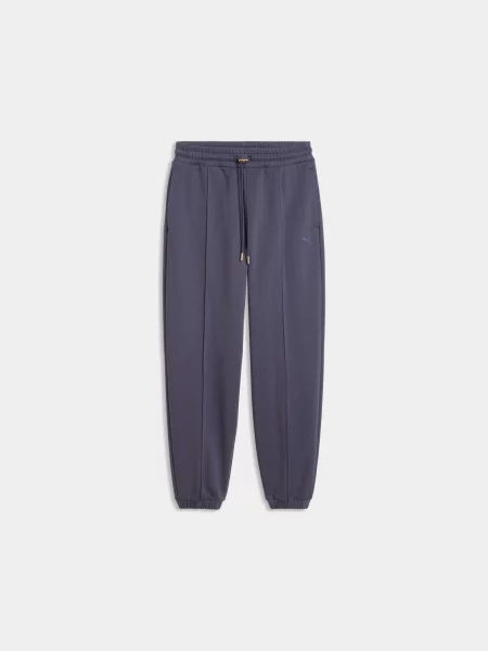 Спортивні штани PUMA Her Comfort Pants Fl Cl комбінований верх сірий
