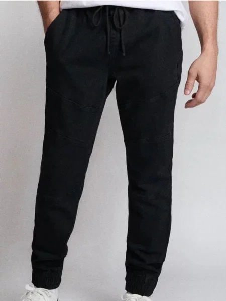 Sinsay Jeansy jogger czarny