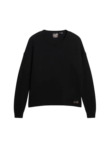 Superdry & Co Pulóver Essential tengerészkék