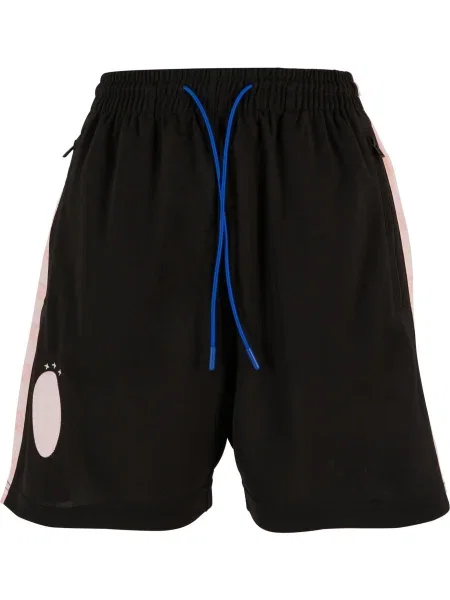 Pequs Hlače puder roza / svijetloroza crna