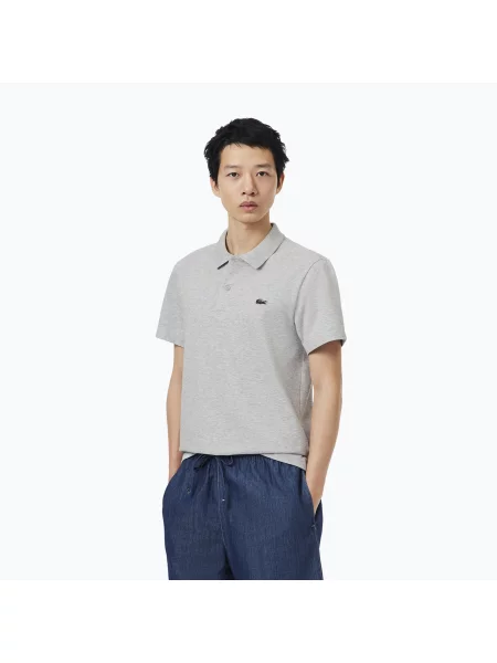 Koszulka polo Lacoste Polo silver chine szara