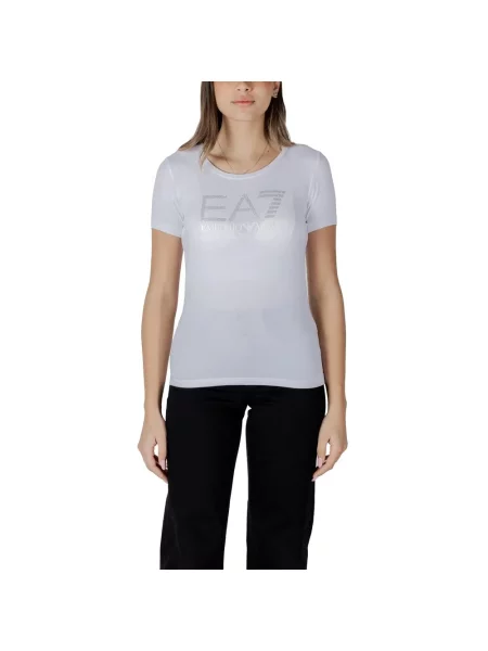 T-shirt Emporio Armani Train Logo Series W Tee Ss Rn White XS biała