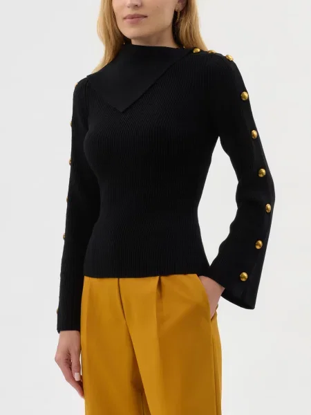 Свитер Elisabetta Franchi черный