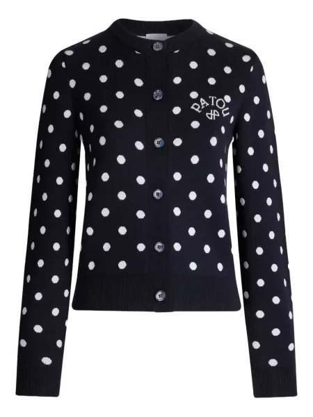 Cardigan Patou cu buline negru