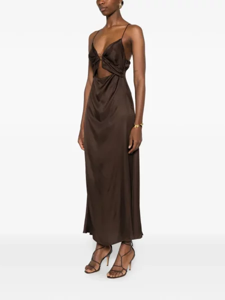 Rochie maxi Pennyblack de costum maro