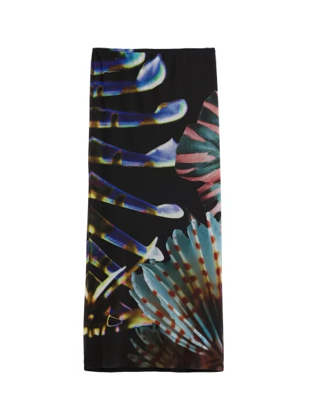 Desigual Sukně mix barev černá