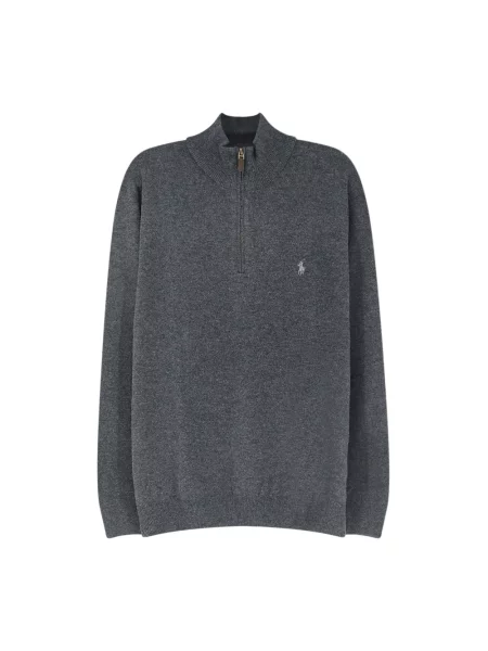 Kardigan Polo Ralph Lauren wełniany szary