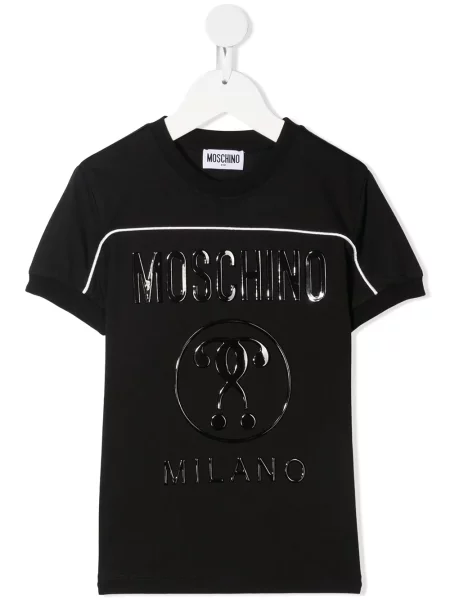 Koszulka dziecięca Moschino czarna