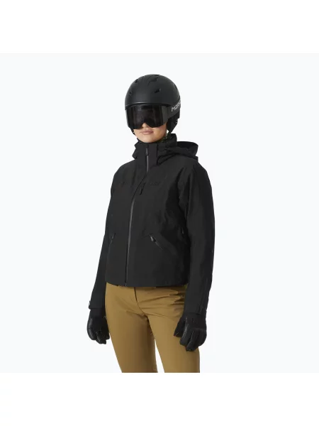 Geacă de schi pentru femei Helly Hansen Kvitfjell Shell Ski black negru