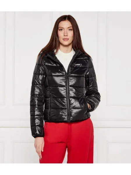 HUGO Geacă | Regular Fit negru