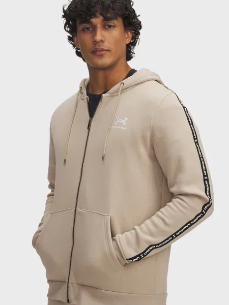 Флісова спортивна кофта Under Armour бежева