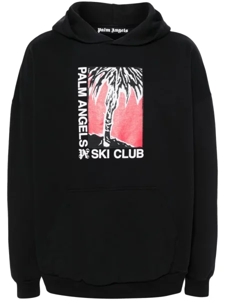 Hanorac cu glugă Palm Angels negru