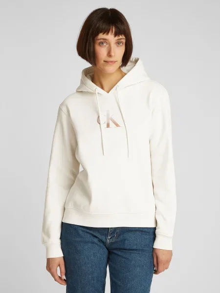 Calvin Klein Jeans Pulóver Gradient fehér